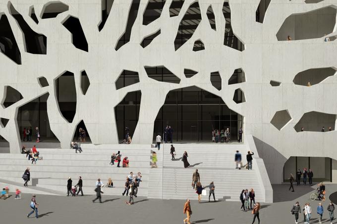 Bernard Tschumi Architects, ANIMA, centro cultural, Grottamare, Italia