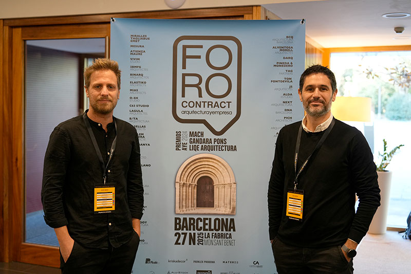 arquitectura y empresa FORO contract Barcelona 2025 mon sant benet