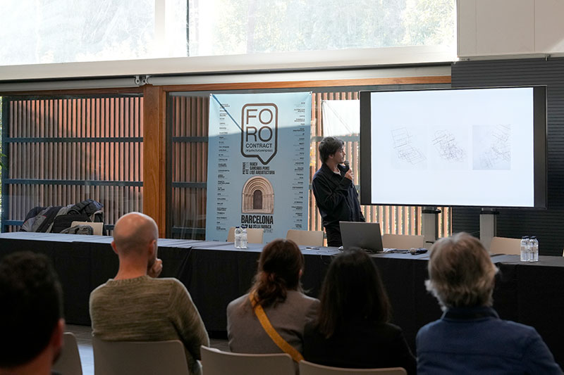 arquitectura y empresa FORO contract Barcelona 2025 mon sant benet