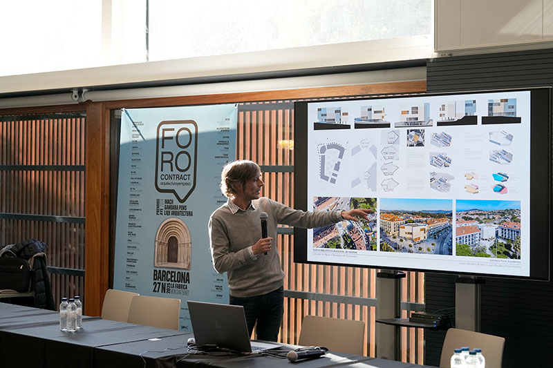 arquitectura y empresa FORO contract Barcelona 2025 mon sant benet