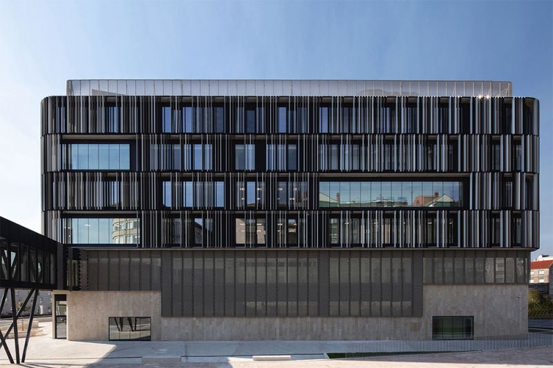 arquitectura arquidifusion finalista premios aye biblioteca virtual a coruña 2022 Díaz y Díaz Arquitectos Edificio de la Sede judicial PONTEVEDRA