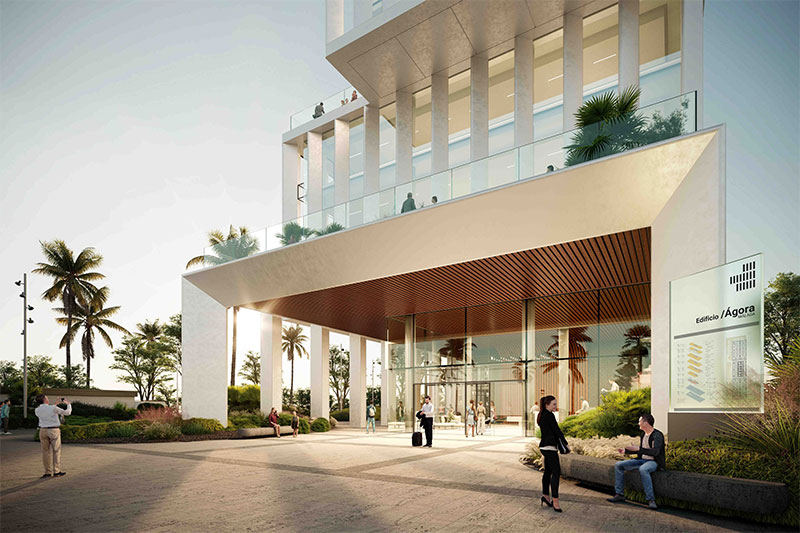 arquitectura oficinas agora malaga dpya arquitectura render