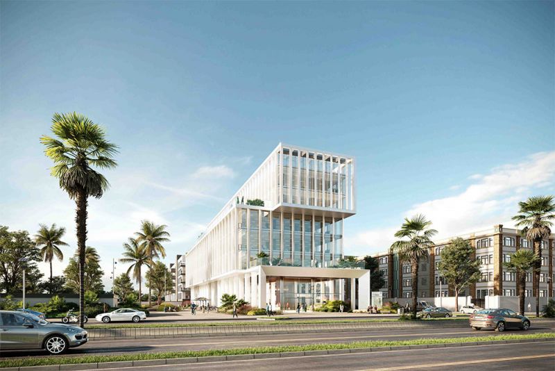 arquitectura oficinas agora malaga dpya arquitectura render