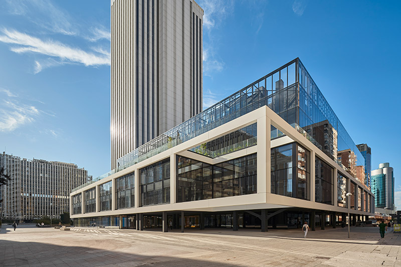 arquitectura fenwick irirbarren architects merlin properties oficinas ruiz picasso 11