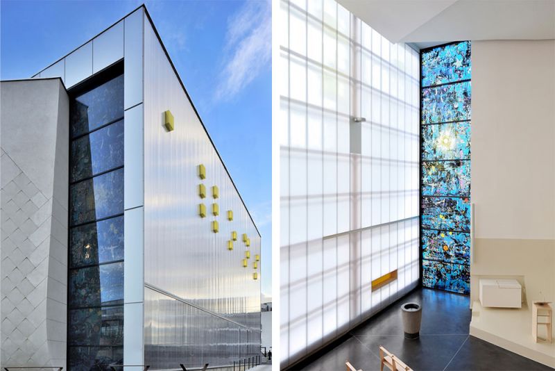 arquitectura sistemas danpal pal plastic fachadas translucidas