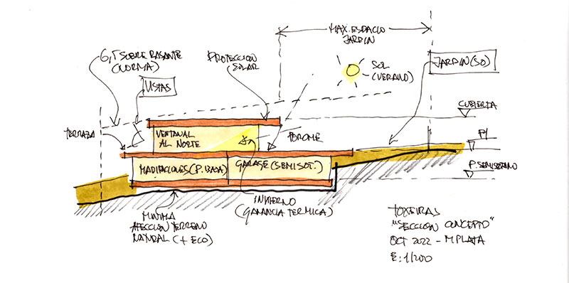 arquitectura y empresa plata arquitectos vivienda en montrove diseño energetico pasivo