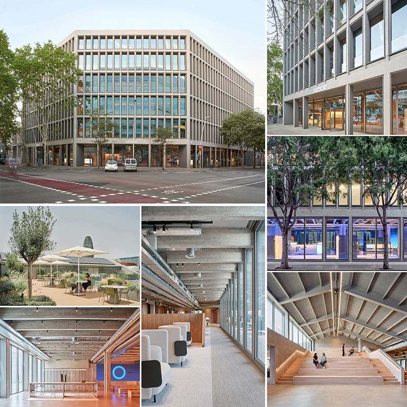 finalista premios aye MADRID b720 Fermín Vázquez Arquitectos SWITCH Nueva Sede de Simon BARCELONA | Fotografías de José Hevia