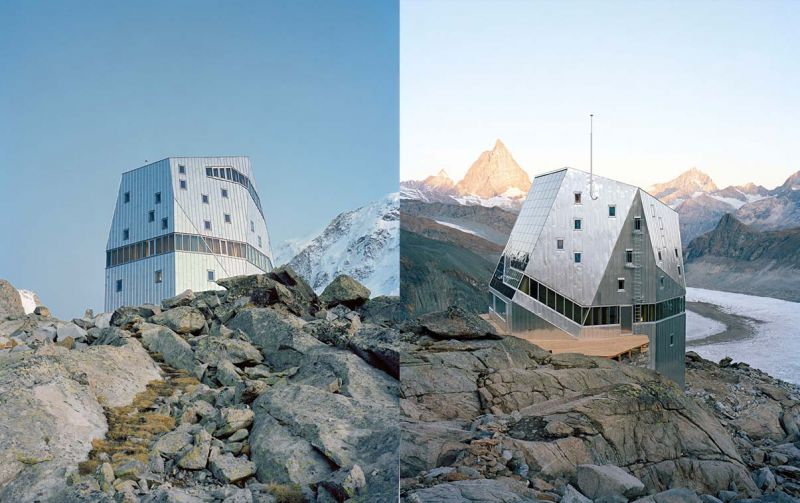 refugio montaña monte rosa hut eth