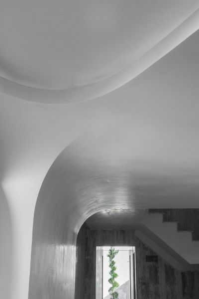 arquitectura CAAT Studio Proyecto Mahallat travertino fotografía Parham Taghioff interior