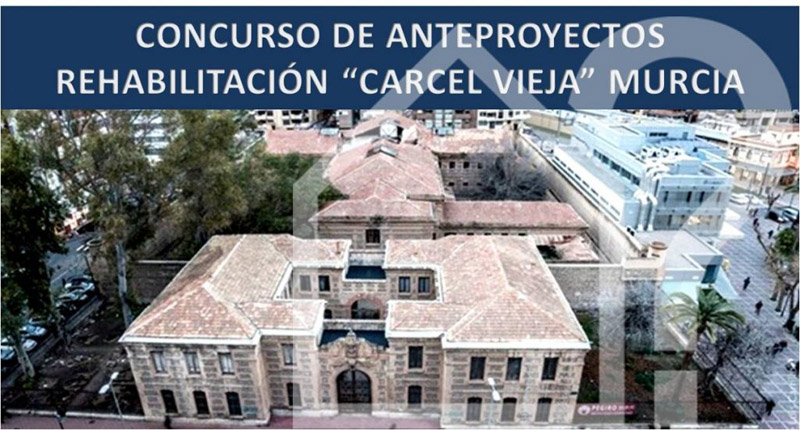 Arquitectura_antigua cárcel murcia_concurso poster