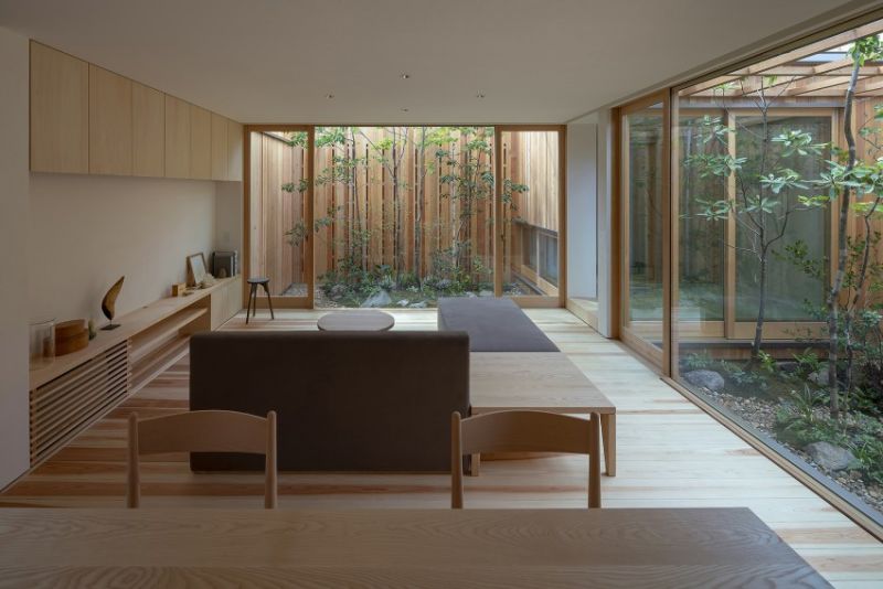 arquitectura_casa en Akashi_Arbol_cocina salón