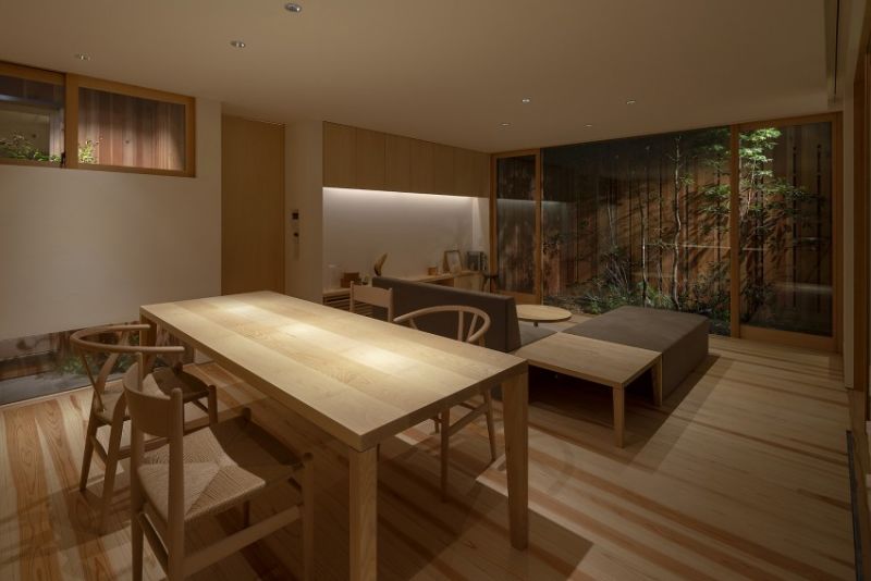 arquitectura_casa en Akashi_Arbol_iluminación