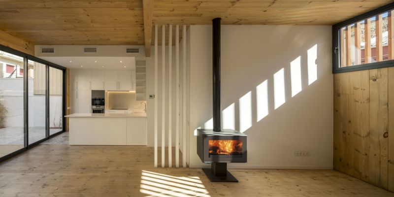 arquitectura entrevista exclusiva vilalta architects casa BD salon estar hacia cocina