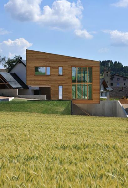 arquitectura con madera CLT_Single Family House