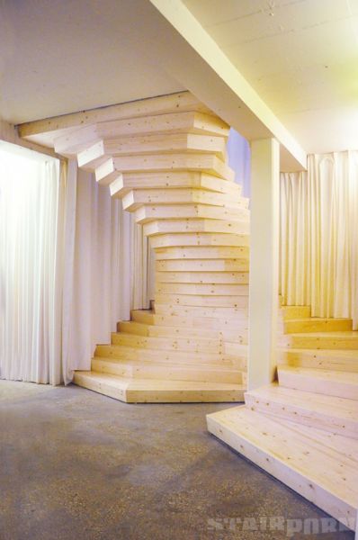 arquitectura_diseño_escaleras de madera_escalera ACME