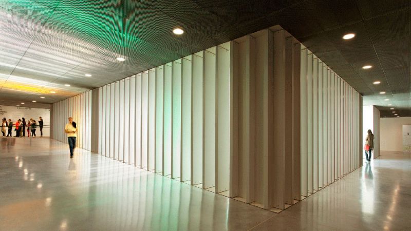 ARQUITECTURA Centro Pompidou Malaga panel cemento transparente HeidelbergCement Hispania FYM