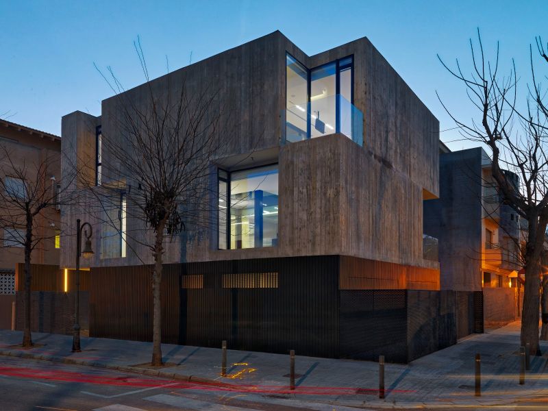 arquitectura_Rubén Muedra_Casa Concreto exterior