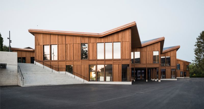arquitectura sostenible_escuela Suiza_Skop_accesos