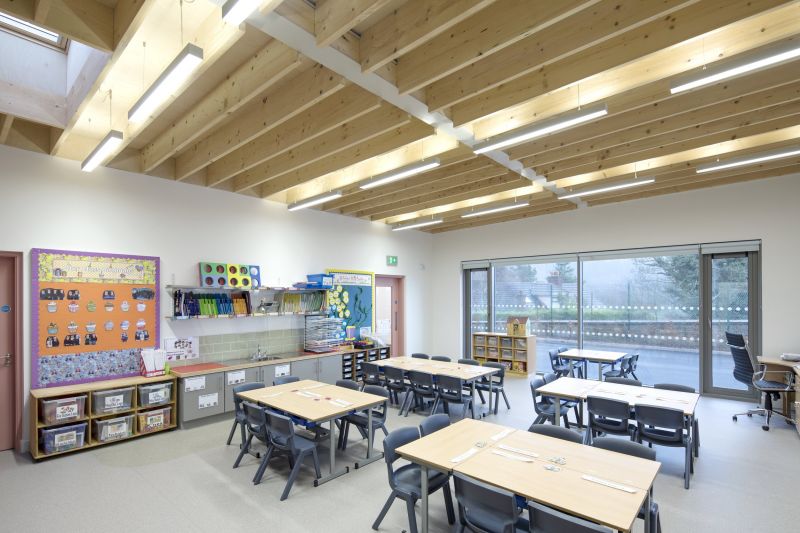 arquitectura_St Bronaghs Primary School_aulas