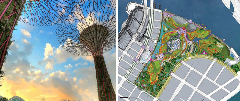 arquitectura, Grant Associates, Gardens by the Bay, Supertrees, sostenibilidad
