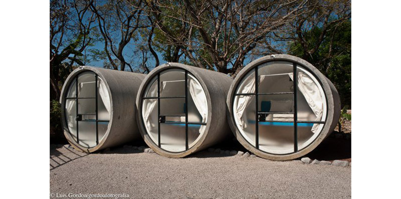 Reciclando: Dormir en un tubo hormigón | Arquitectura