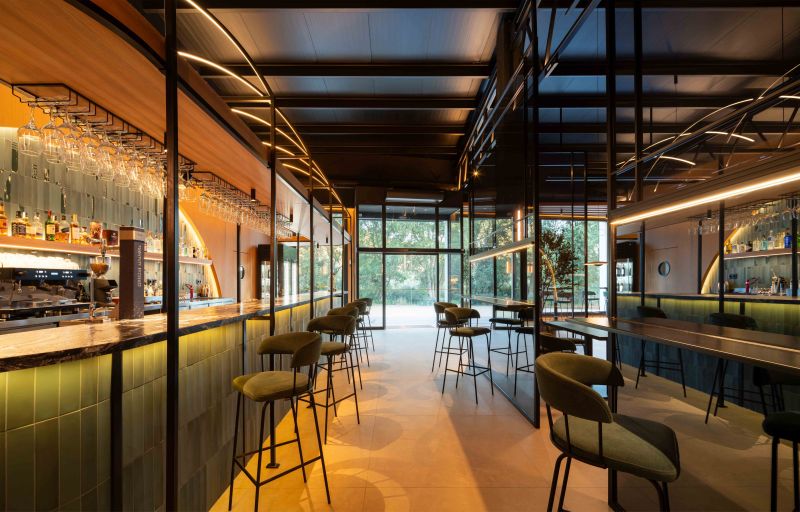 Barra del restaurante Ama