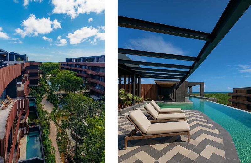 Amira District - Detalles de los espacios comunes