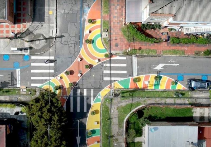 Diseño peatonal del barrio vital San Felipe