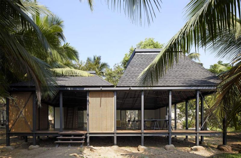 Casa para un artista en Mumbai obra de Brio Architecture