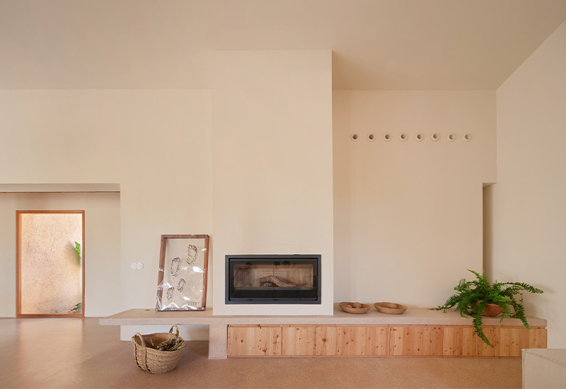 Arquitectura y Empresa, arquitectura, OAM – Oficina d’Arquitectura a Mallorca, arquitectura residencial, vivienda unifamiliar, casa, Mallorca, España, Jose Hevia, Manacor, paisaje, naturaleza, aislamiento térmico natural, mediterráneo, materiales naturales, materiales de construcción de proximidad, eficiencia energética, ventilación natural, baja huella ecológica, arquitectura y materiales, materiales ecológicos, construcción eficiente, sostenibilidad, sostenible, vivienda ecológica, arquitectura sostenible, materiales sostenibles