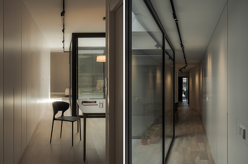 Arquitectura y Empresa, arquitectura, construcción, interiorismo, diseño de interiores, Valencia, Chiralt Arquitectos, Alberto Chiralt, vivienda, unifamiliar, arquitectura residencial, proyecto de reforma, reforma integral, Moncada, Valencia, España, espacio diáfano, proyectos de arquitectura, patio interior, casa patio