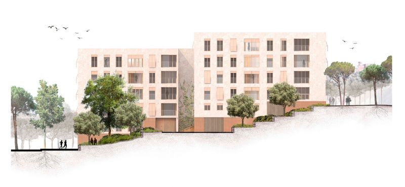 Desnivel en la topografía