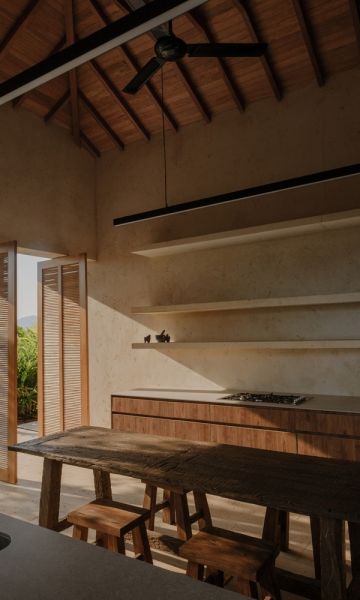 Cocina de la Casa Mesaguamo