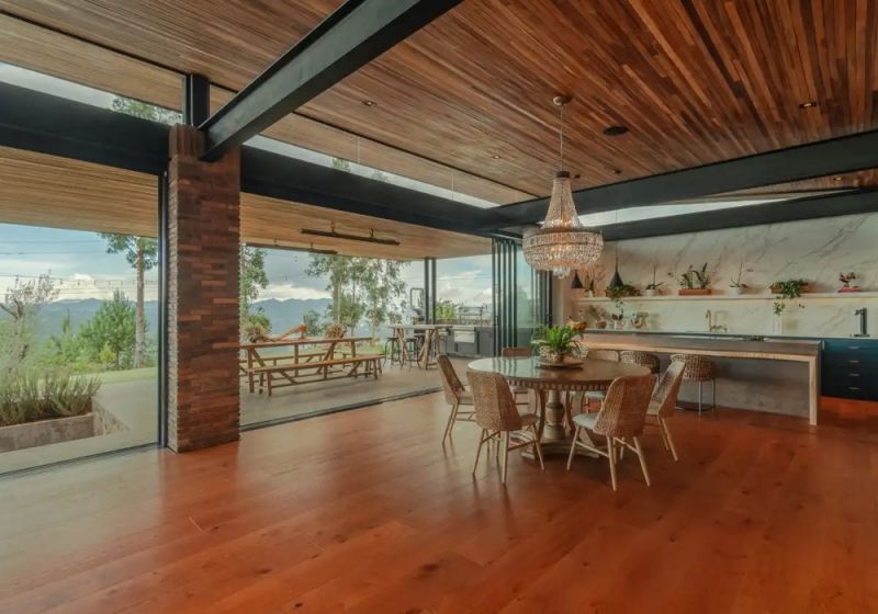 Cocina y comedor de la Casa E + A