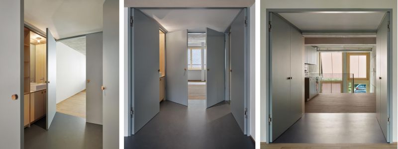 Funcionamiento de los núcleos húmedos como "Klapp-Bäder"