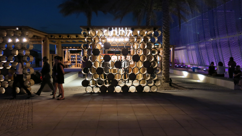 Pabellón de arte de Abu Dhabi