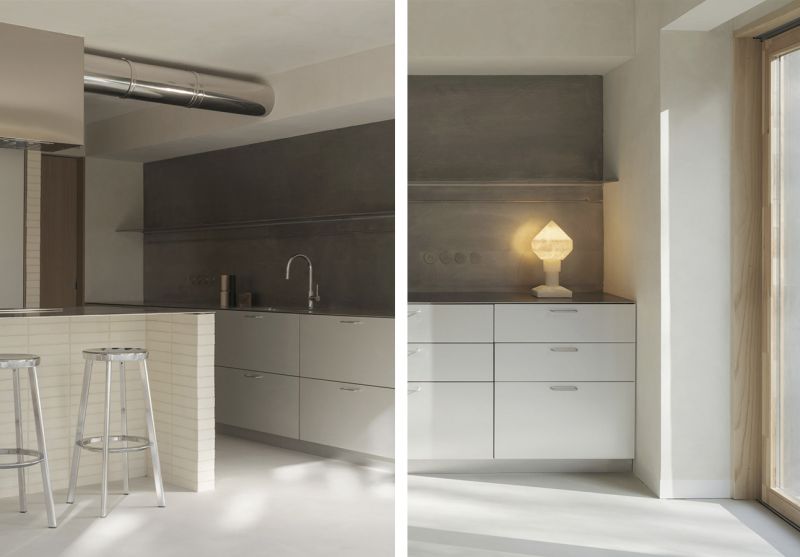 Materialidad de la cocina