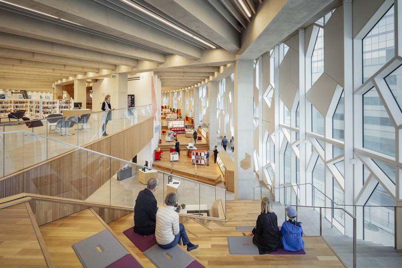 arquitectura espacio para actividades públicas biblioteca Calgary