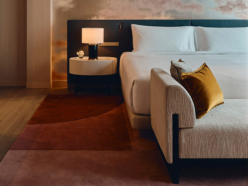 Arquitectura y Empresa, arquitectura, Japón, Japan, Tokio, hotel, hotel de lujo, hostelería, restaurante, materiales naturales, diseño de interiores, interiorismo, diseño interior, BAR Studio, Fairmont Tokyo, Peter Bennetts, arquitectura tradicional japonesa, contraste arquitectónico, arquitectura contemporánea, arquitectura en altura, Shibaura, Blue Front Shibaura South, jardín en altura, vegetación integrada, Peter Bennetts