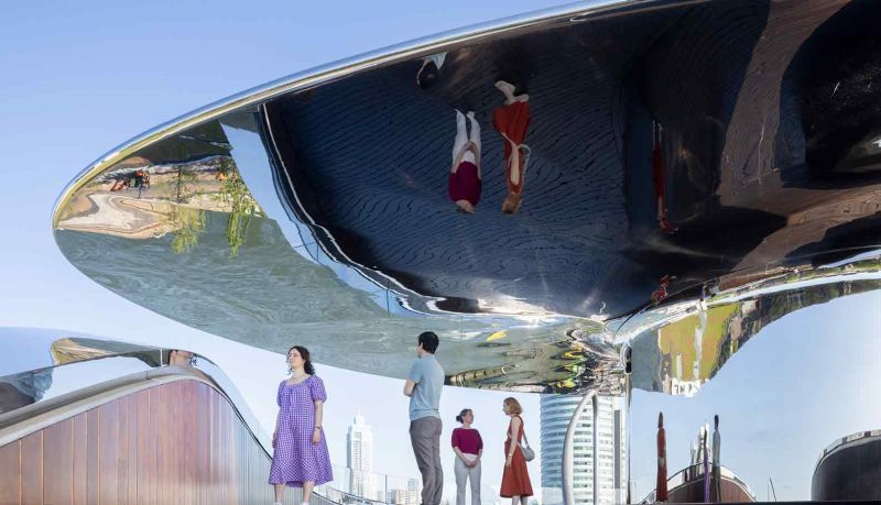 Fenix, imagen del Tornado obra de MAD Architects