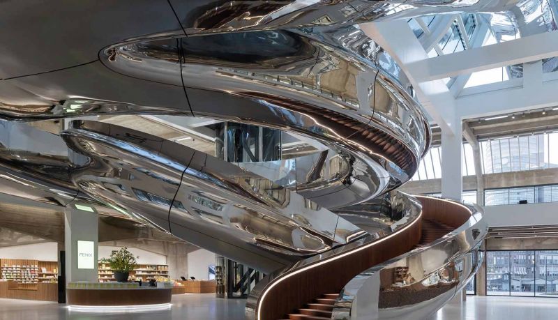 Fenix, imagen de detalle del Tornado obra de MAD Architects