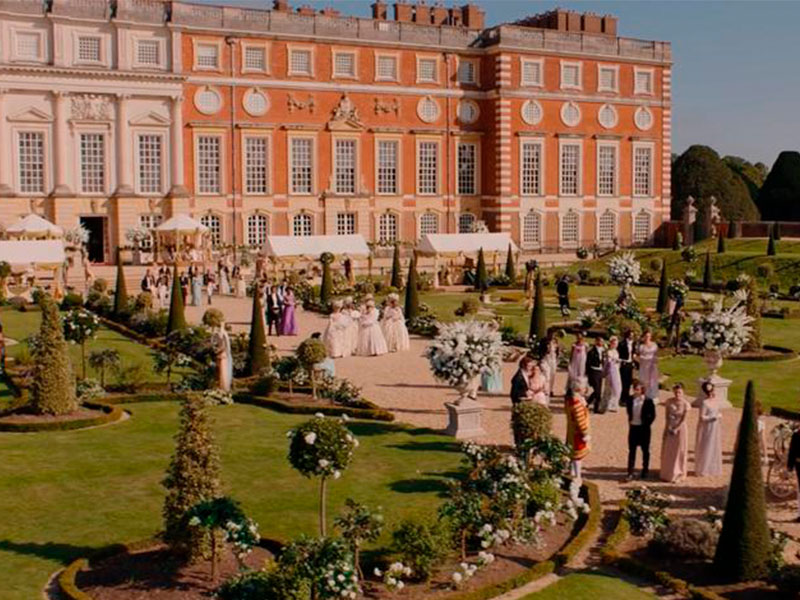 Hampton court palace en Londres