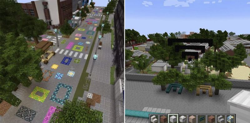 Desarrollo urbano proyectado utilizando el videojuego Minecraft