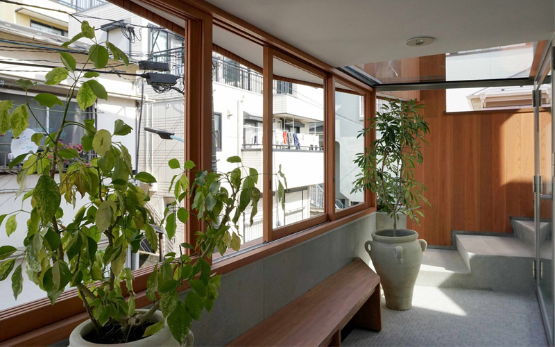 Arquitectura y Empresa, Onishimaki + Hyakudayuki Architects, vivienda, casa, Tokio, Tokyo, Kai Nakamura, House H, arquitectura residencial, unifamiliar, fachada verde, jardín fachada