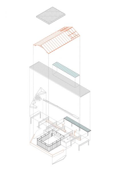 Axonometría desplegada