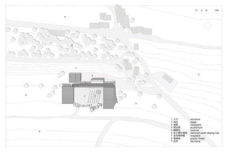 arquitectura_y_empresa_Macha Village Center_plano sit