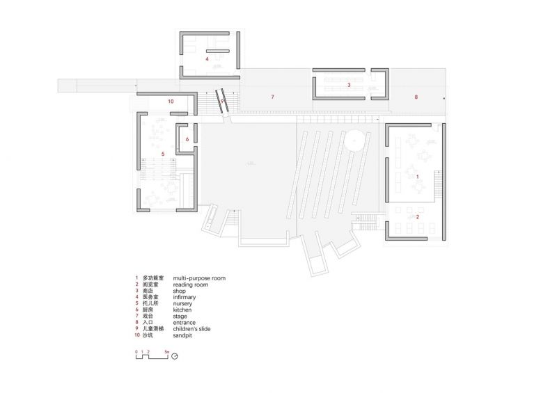 arquitectura_y_empresa_Macha Village Center_planta