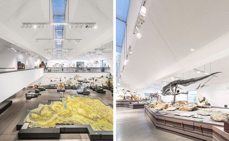 Sala principal en doble altura 