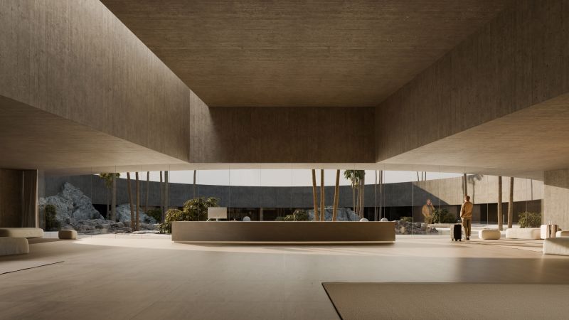 Proyecto "Breezes of Tenerife" vista desde el interior