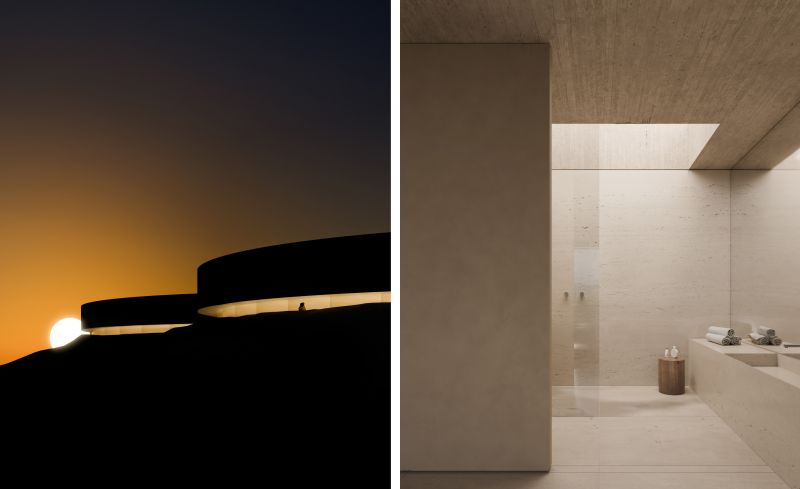 Breezes of Tenerife, vista atardecer e interior